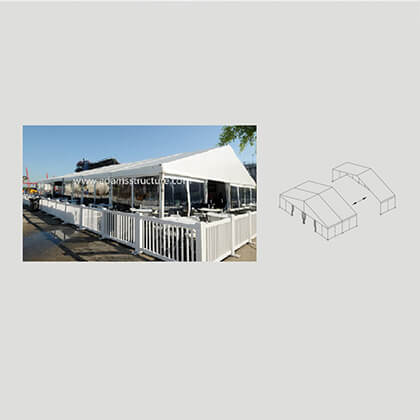 Curved Wedding Tent/Large Event Tents