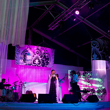 Curved Wedding Tent/Large Event Tents